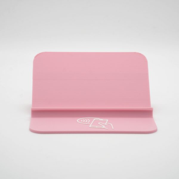 Support carte de visite NFC Rose face Support de carte de visite NFC